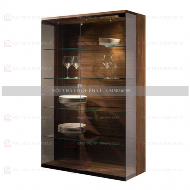 Tủ Rượu Trang Trí Gỗ Đẹp TRG003